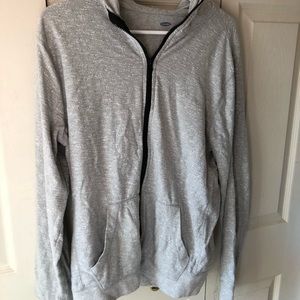Grey cotton Old Navy hoodie